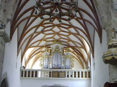 Gewölbe der Kreuzkirche