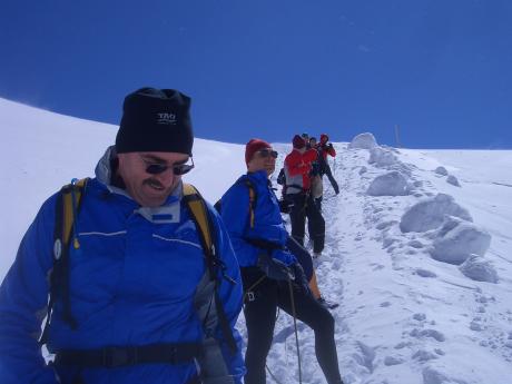 Abstieg vom Jungfraujoch